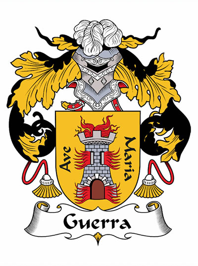 Guerra family crest